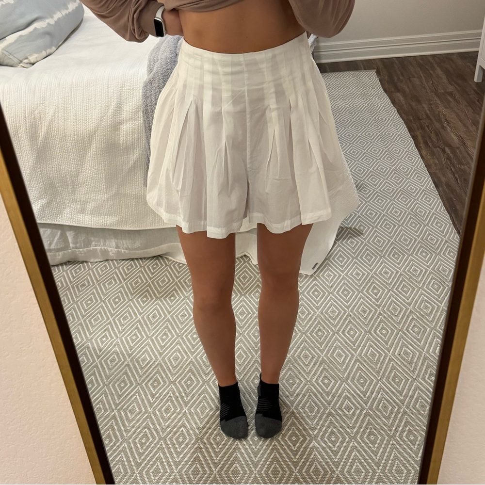 Free people white shorts
